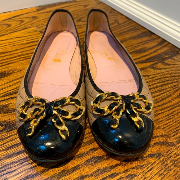 Pretty Ballerinas flat pump in leather size 38.5 - Picture 1 of 4